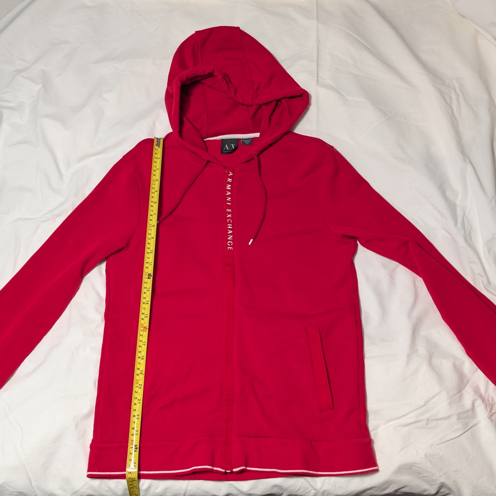 Armani Exchange Vibrant Red Hoodie